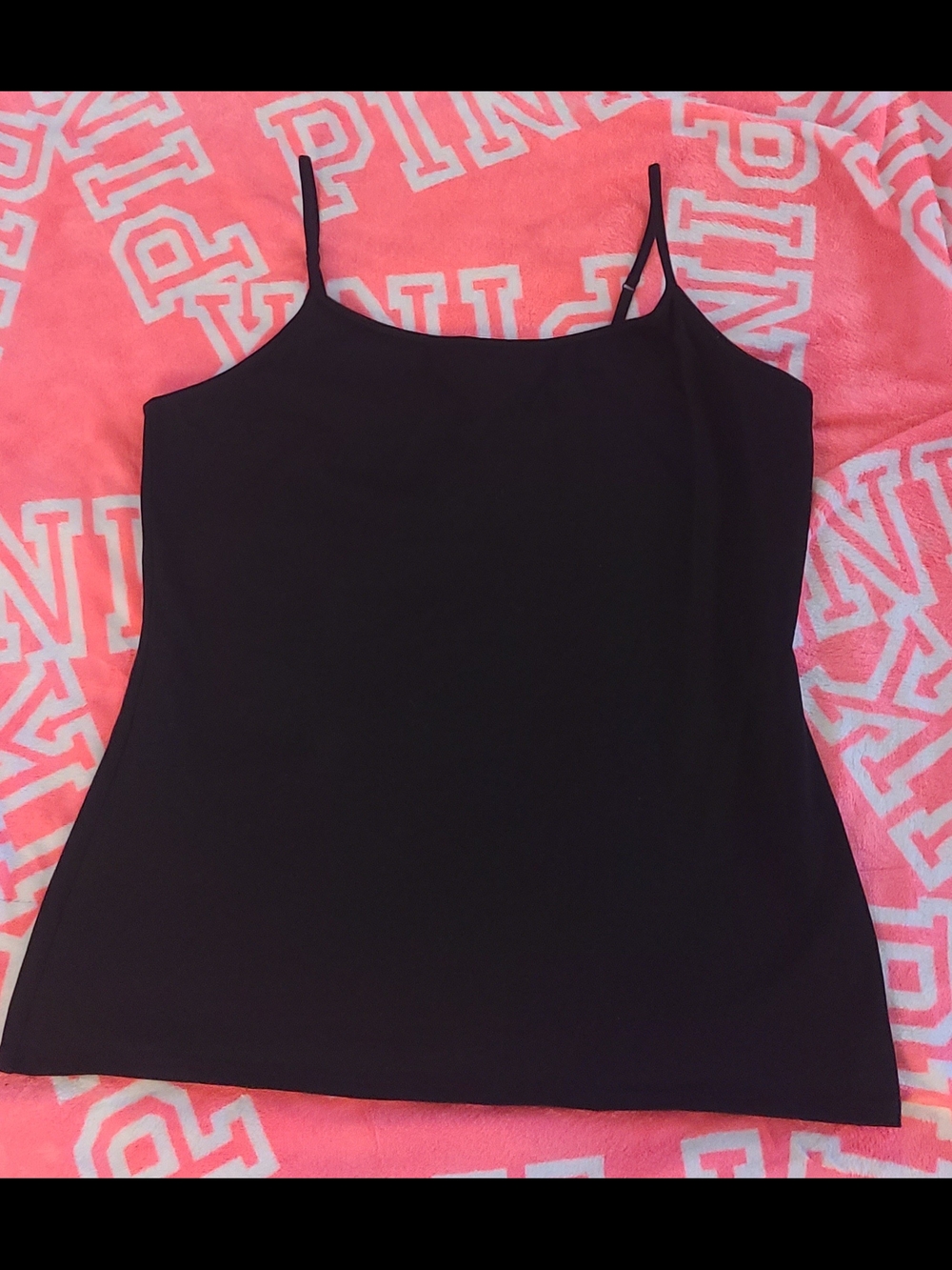 Express Black Spaghetti Strap Camisole-XL